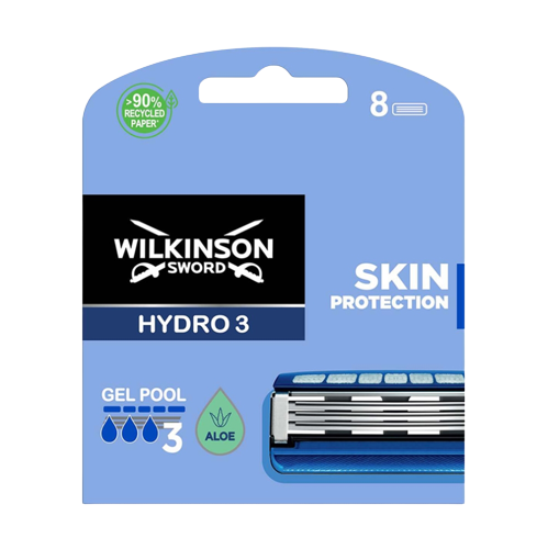 Wilkinson Klingen Hydro-3 Skin Protection 8er-Pack