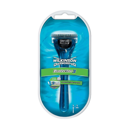 Wilkinson Rasierer Protector-3 + 1-Klinge