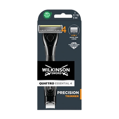 Wilkinson Trimmer-Rasierer 3in1 Quattro Titanium Essential-4 Precision